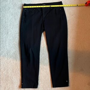White House Black Market black Skimmer Pants